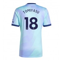 Echipament fotbal Arsenal Takehiro Tomiyasu #18 Tricou Treilea 2024-25 maneca scurta